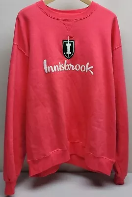 Innisbrook Golf Unisex XL Big Cotton Embroidered Pink Sweatshirt • $28