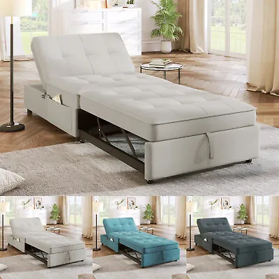 Convertible Sofa Bed 4in1 Multi-Function Folding Recliner Sleeper Sofa Chairs • $254.95