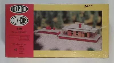 Heljan 649 Con-Cor N Freight Station 20 X 5 X 5 Cm Building Kit • $27.18