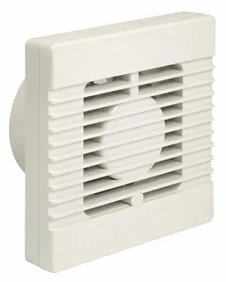 Bathroom Extractor Fan With Timer 4  100mm - Manrose WC NVF100T - White • £18.15