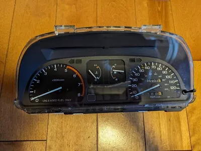 ✅ 90 91 Honda Civic CRX Speedometer Instrument Gauge Cluster 196k 78100sh3l100 • $190