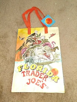 $8.90 • Buy Trader Joe's Bag From FLORIDA Reusable Shopping Tote Bag,Eco Friendly,NWT