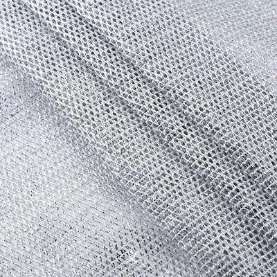 Silver Wire Fabric Home Dacron Silver Thread Large Size Versatile Usage • $12.74