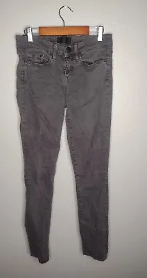 Vince. Women's Skinny Jeans 26 Gray Charcoal Denim Pants Stretch QQ • $7.98
