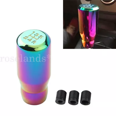 5 Speed Aluminum Manual Car Auto Gear Stick Shift Knob Shifter/Lever Universal • $17.38