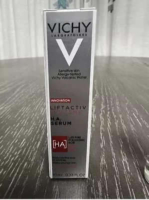 Vichy Liftactiv Supreme Hyaluronic Acid Serum 0.33 Oz 10 ML HA Wrinkle Corrector • $9.99