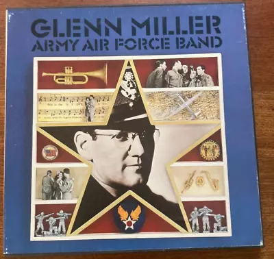 Glenn Miller Army Air Force Band RCA 1983 Book Of The Month Club 4 Record Set • $15