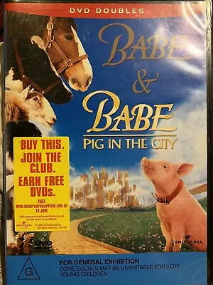 Baba And Babe Pig In The City DVD Double Feature 2004 Comedy Drama  • £4.34