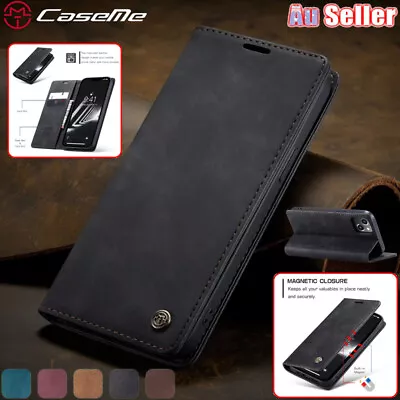 For IPhone 15 Pro Max 14 13 12 11 8 7 Plus Luxury Wallet Flip Case Leather Cover • $12.89