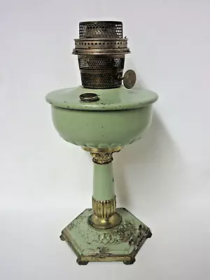 Vintage ALADDIN  ORIENTALE  Metal Kerosene Oil Lamp W/ Original Burner • $69.79