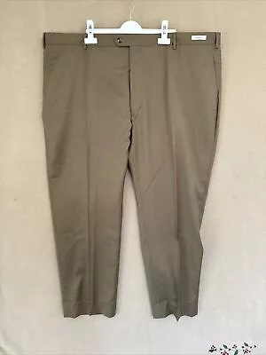 Jos. A. Bank Men's Reserve Dress Pants 46x29 NWT Khaki Tailored Fit 100% Wool • $18