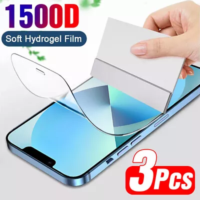 Full Cover Hydrogel Film For Huawei P30 Pro P20 Nova 5T P40 Screen Protector • £2.27