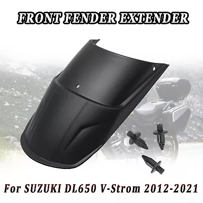 Front Fender Extender Fits For SUZUKI DL650 V-Strom 2012-2021 Mudguard Extension • $15.74