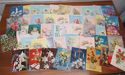 Vintage Easter Scripture Greeting Cards Lot Of 48 With Envelopes • $24.99