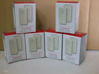 $28.49 • Buy Lot Of 6 Ecolink Wst-212 Honeywell Door/window Sensor W/local Bypass