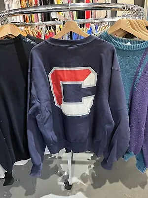 Vintage Cornell University Double Sided Lee Crossgrain Crewneck Sweatshirt Large • $29.99