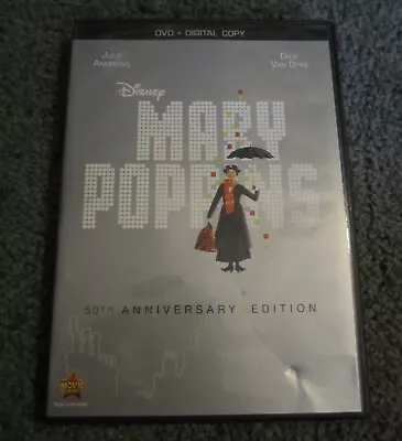 Disney Mary Poppins 50th Anniversary Edition DVD Digital Copy FREE SHIPPING • $7