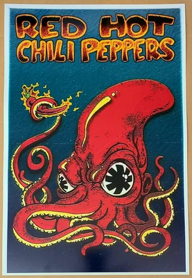 $13.99 • Buy Red Hot Chili Peppers Glossy 12x18 Concert Poster