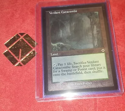 Verdant Catacombs #440e - Retro Art Etched Foil - Pack-to-Sleeve - NM MTG • $19.99