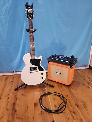 Epiphone Les Paul Junior Electric Guitar + Orange Crush 20 LDX Amp + Boss Pedal • $900