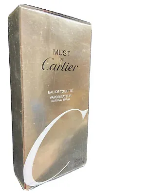 MUST DE CARTIER EAU DE TOILETTE 3.3oz SPRAY • $110.98