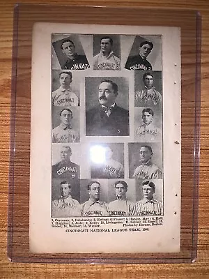 1907 Spalding CINCINNATI REDS Miller Huggins Joe Kelley Player Photos 5 X7 • $8.40