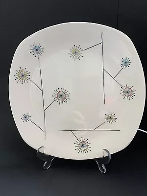 Vintage Midwinter Stylecraft Flower Mist Side Plates X2  By Jessie Tait VGC • £20