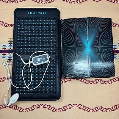 HigherDose Infrared PEMF Mat Magnetic Grounding (Barely Used) Travel Heated • $640