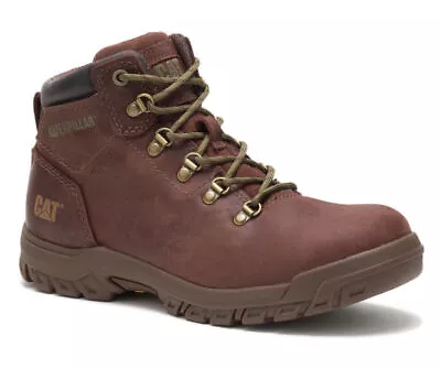 Womens Caterpillar Mae Steel Toe Safety Work Lace Up Ankle Boots Sizes 3 To 8 • $95.97