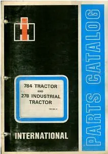 International Tractor 784 & 278 Parts Manual • £34.99