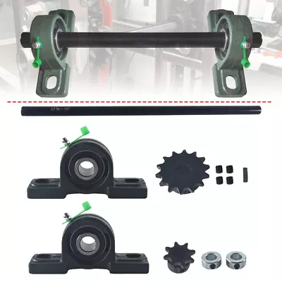 5/8  X 16  Complete Jackshaft Kit For 40/41/420 Chain Go Kart Mini Bike • $49.99