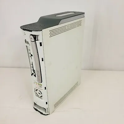 $9.99 • Buy Microsoft Xbox 360 White Console ONLY - For Parts Or Repair AS IS - Tray Issue