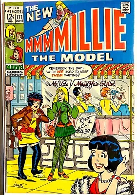 New Millie The Model June #171 Marvel Comics 1969 VG- • $20