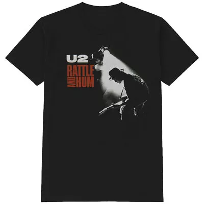 U2 Rattle And Hum The Edge Bono Official Tee T-Shirt Mens • £15.99