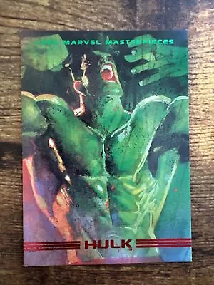 1993 Marvel Masterpieces Skybox Hulk #1 Avengers • $2.99