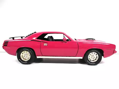 Ertl - American Muscle - 1970 Plymouth 'cuda Hemi (pink) - 1/18 Diecast • $24.95
