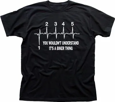 It's A Biker Thing Yamaha Kawasaki Honda Suzuki Motorcycle Black T-shirt 9322 • £13.95