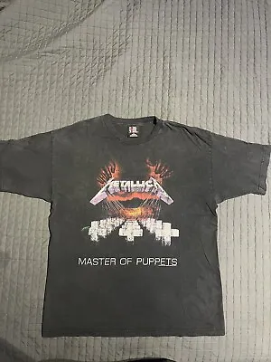 Vintage 2000 Metallica Master Of Puppets T Shirt. Size XL Giant Tag.  • $47.20
