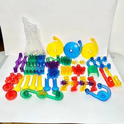 Marble Genius Run Set (Over 80 Pieces + Extra Marbles) • $69.99