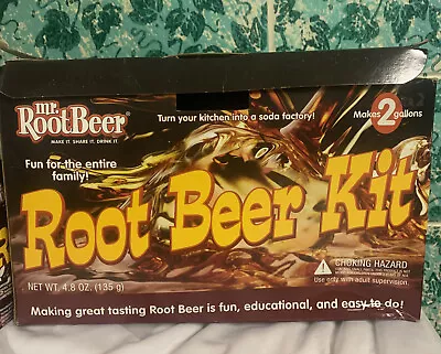 Mr. Root Beer 2 Gallon Home Brewing Root Beer Kit With 1 Refill Kit -Open Box TS • $25.95