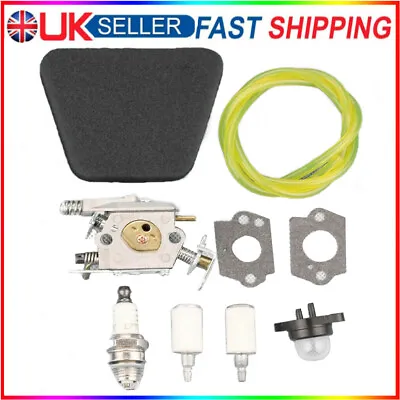 £16.25 • Buy Carburetor Fuel Filter Kit For McCulloch-Mac 333/335/338/435 436 438 Chainsaw UK