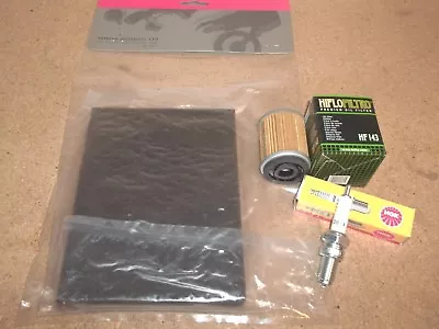 Tune Up Kit Yamaha XT250 XT350 XT 250 350 OEM Air Filter + Spark Plug Oil 84-00 • $31.99