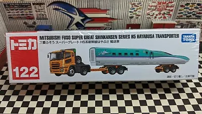 Tomica #122 Mitsubishi Fuso Super Shinkansen Series H5 Hayabusa Transporter Nib • $16.99