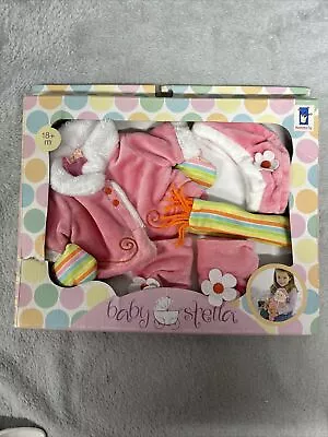 RARE Manhattan Toy Baby Stella Coat Set Pink Winter Outfit. 2006 • $19.95