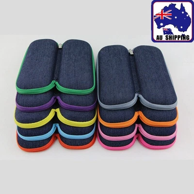 $14.68 • Buy 5x Portable Zipper Eye Glass Sunglasses Shell Hard Case Protector HGA001060*5
