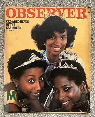 Observer Magazine Dec 1979 - Miss West Indian 1979 Apocalypse Now Raoul Walsh • £7.95