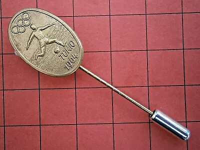 £4.99 • Buy G905*) Vintage Tokyo Tokio Olympic Games 1964 Football Tie Lapel Stick Pin Badge