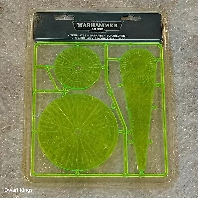 Games Workshop Warhammer 40K Explosion Templates Set Sealed 2008 • £27.99