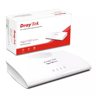 Draytek Vigor 166 G.fast (Ultrafast Fibre) & VDSL2 (Superfast Fibre) To Etherne • £145.02