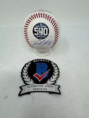 Miguel Cabrera Detroit Tigers Autographed Signed 500 HRS Baseball Beckett WIT • $81